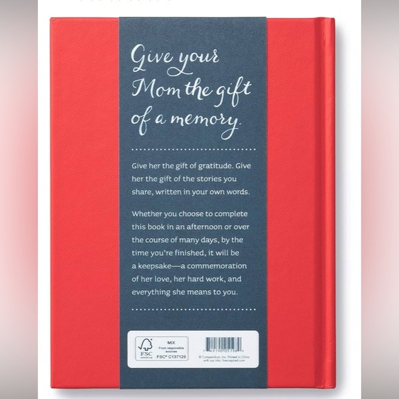 I Love You Mom: and Here’s Why (Hardcover Book) - Picture 5 of 7